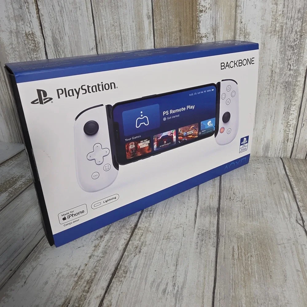 Backbone One PlayStation Edition iPhone Mobile Gaming Controller White BB-02-W-S